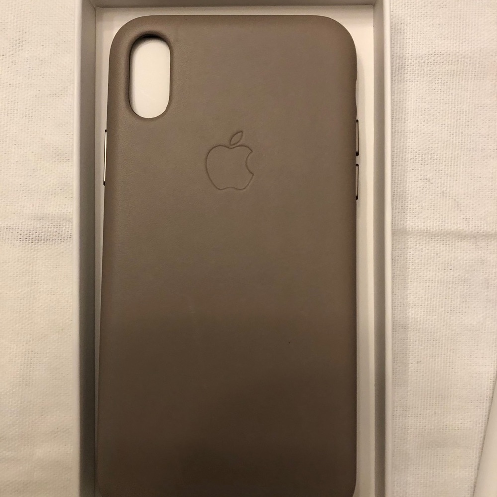 Apple iPhone X Leather Case